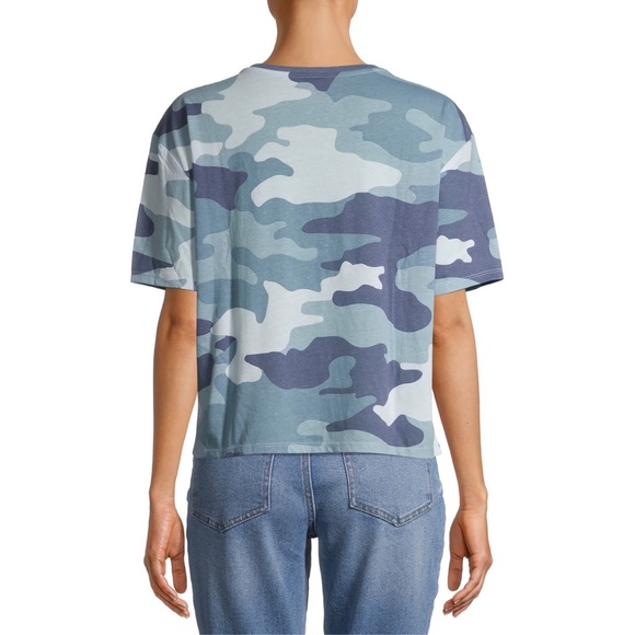 Maverick TOP GUN Blue Camouflage T Shirt - Picture 5 of 8